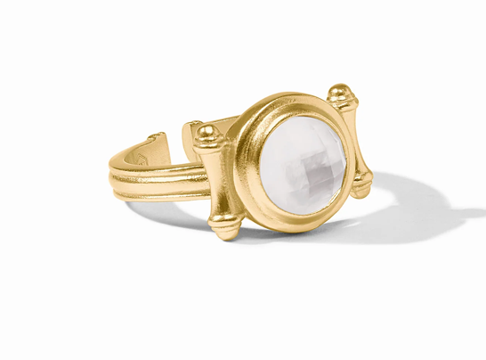 Julie Vos Bamboo Stone Ring