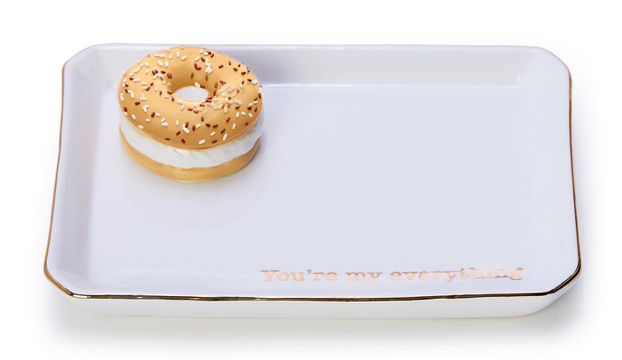 Two's Company Iconic Eats Trinket / Desk Tray