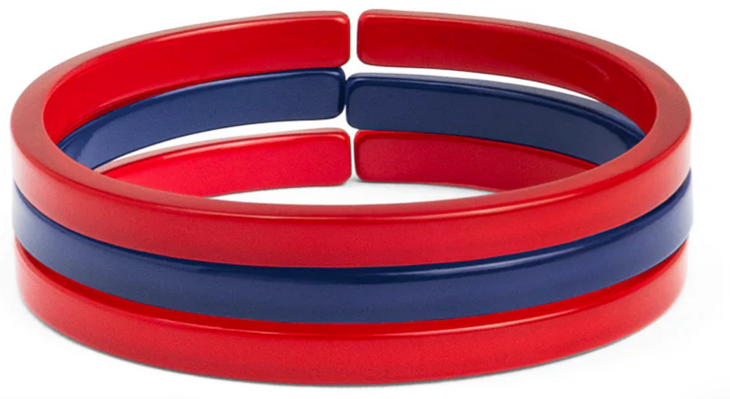 ZENZII Game Day Bangle Stack