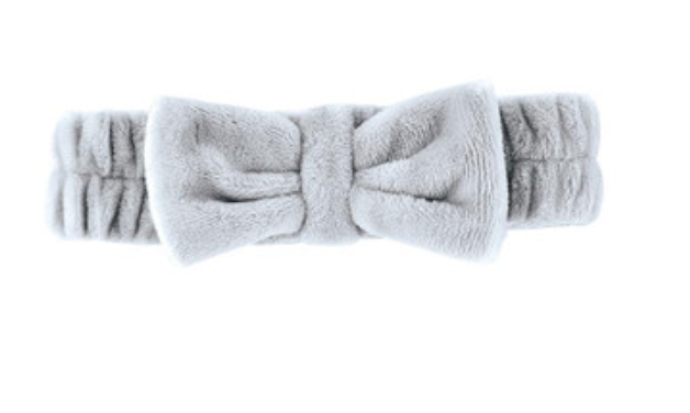 Bella il Fiore Plush Bow Spa Headband