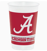 Bulk Party Decor Collegiate Plastic Tumbler Set/8