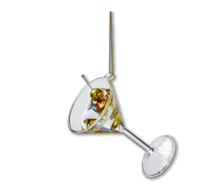 Tag Glass Ornament