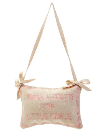 Two's Company Thank Heaven Pillow Door Hanger