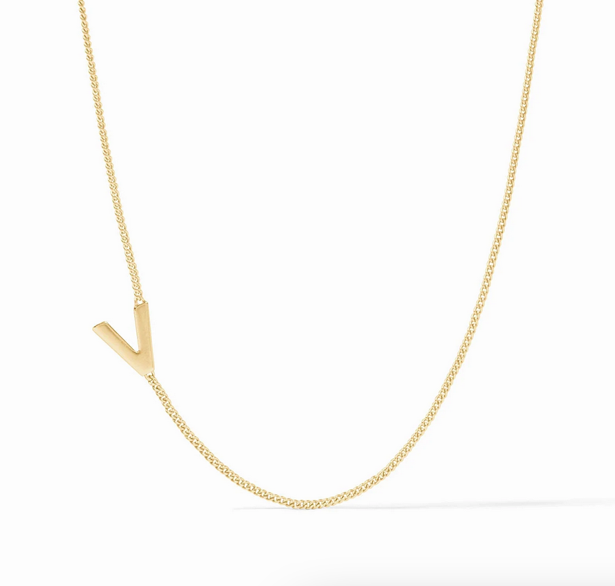Julie Vos Initial Delicate Necklace