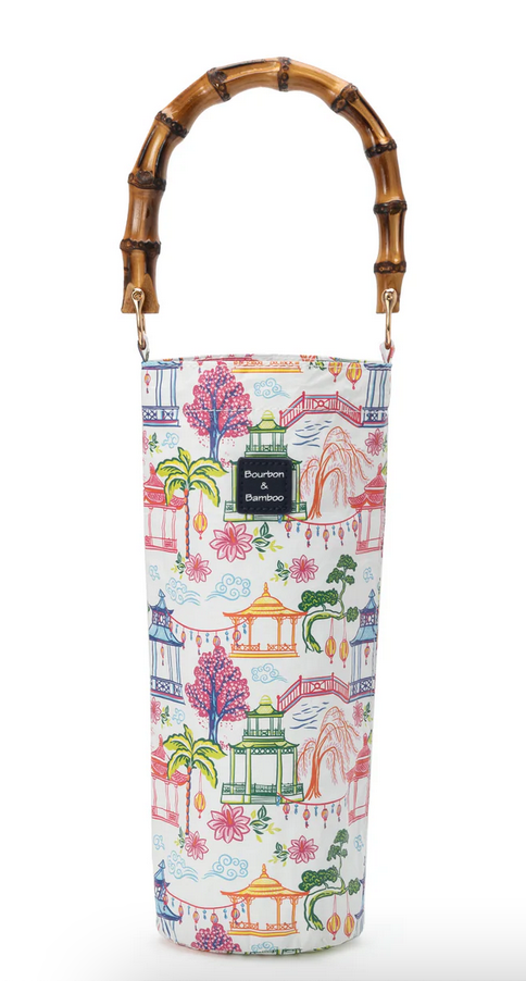 Bourbon & Bamboo Wine Tote