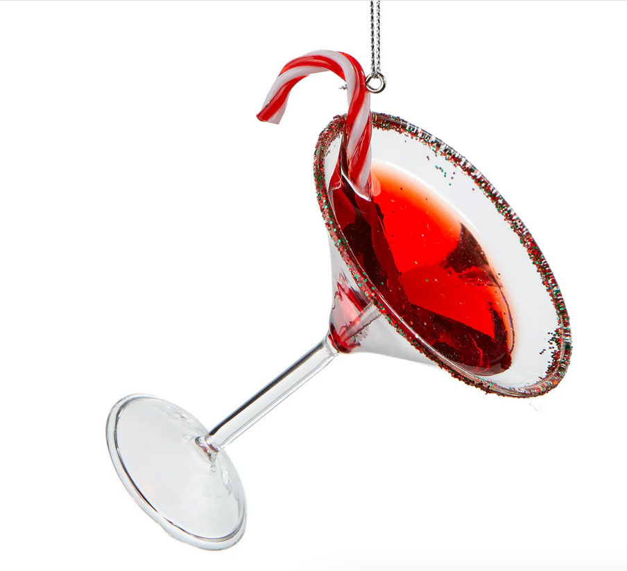 Tag Glass Ornament