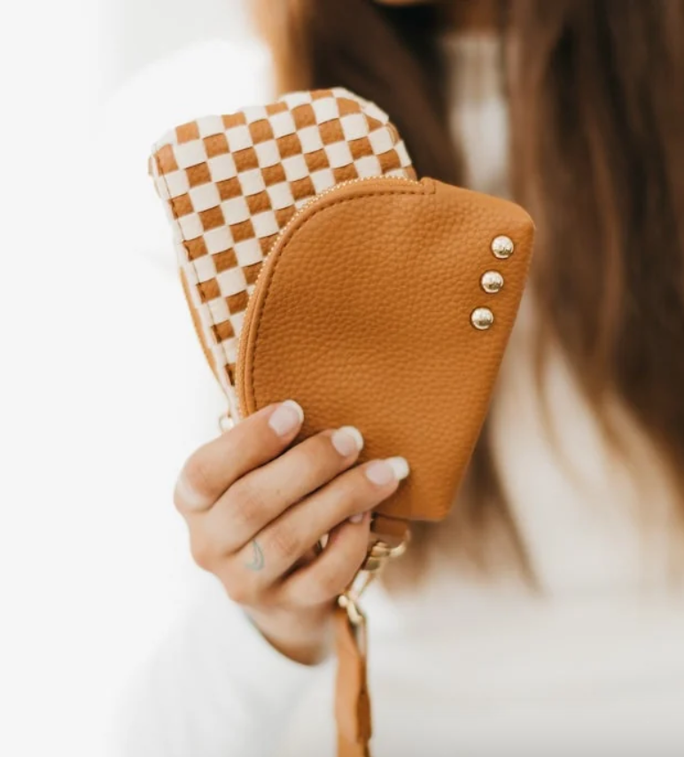 Pretty Simple Wonderlust Dual Pouch Wristlet