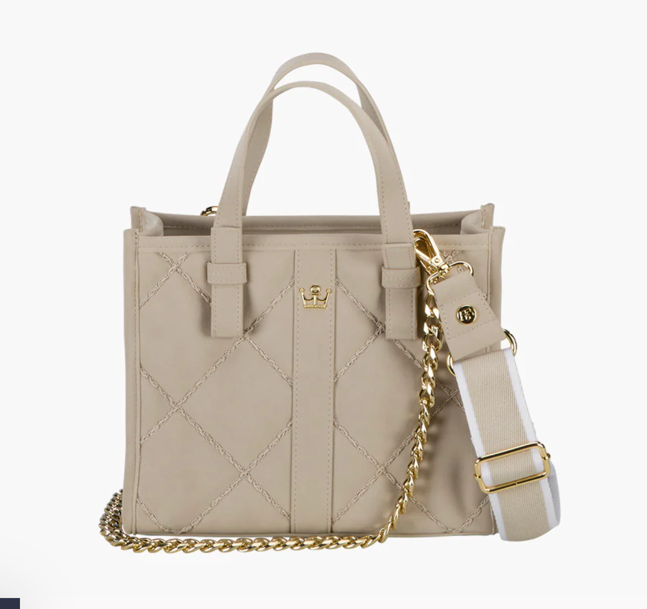 Oliver Thomas Faux Suede Box Tote