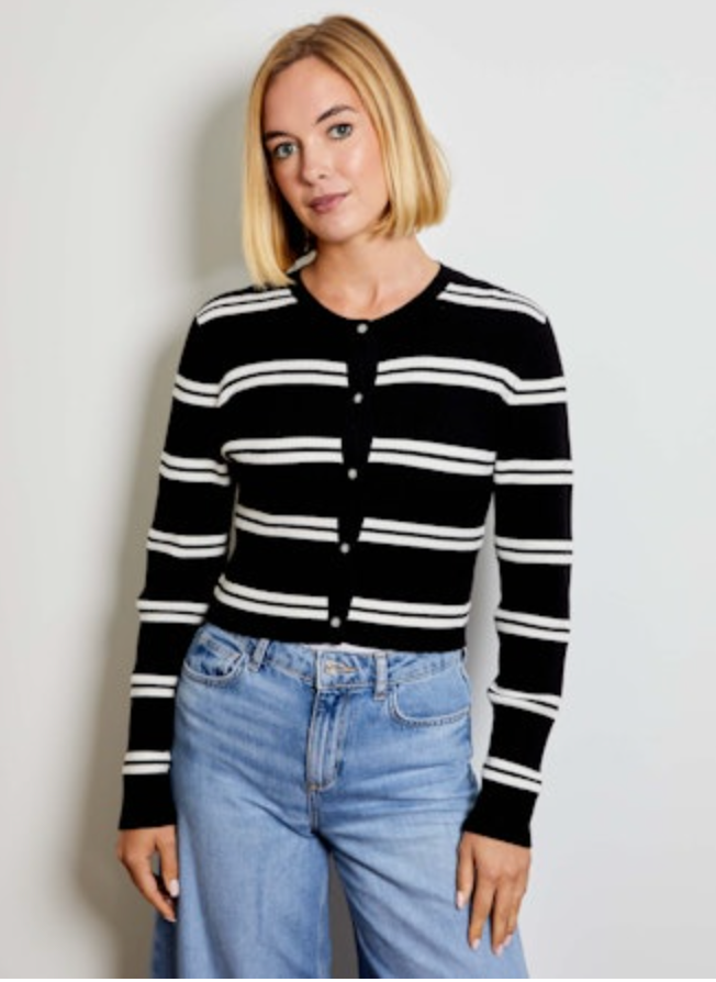 Design History LS Cropped Cardi