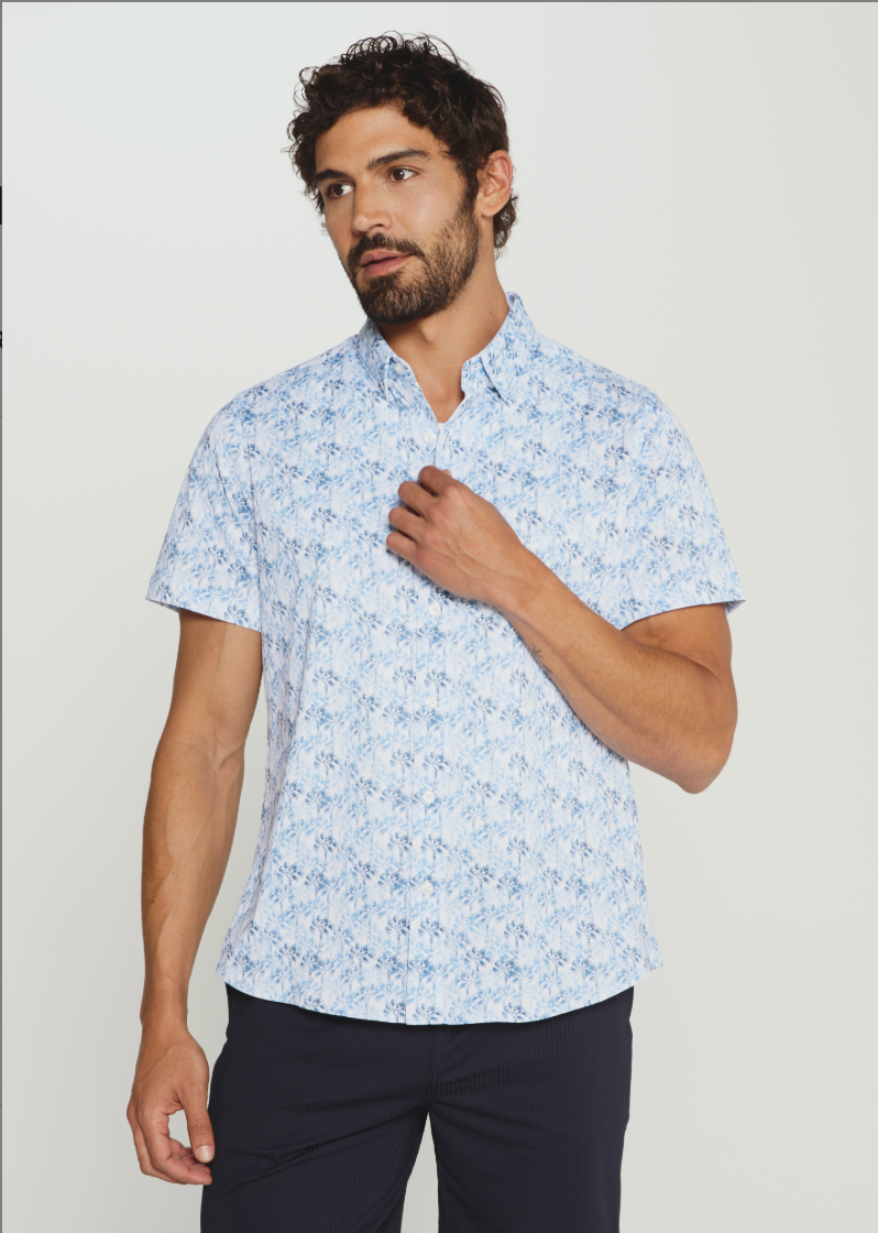 7 Diamonds Palmline SS Shirt