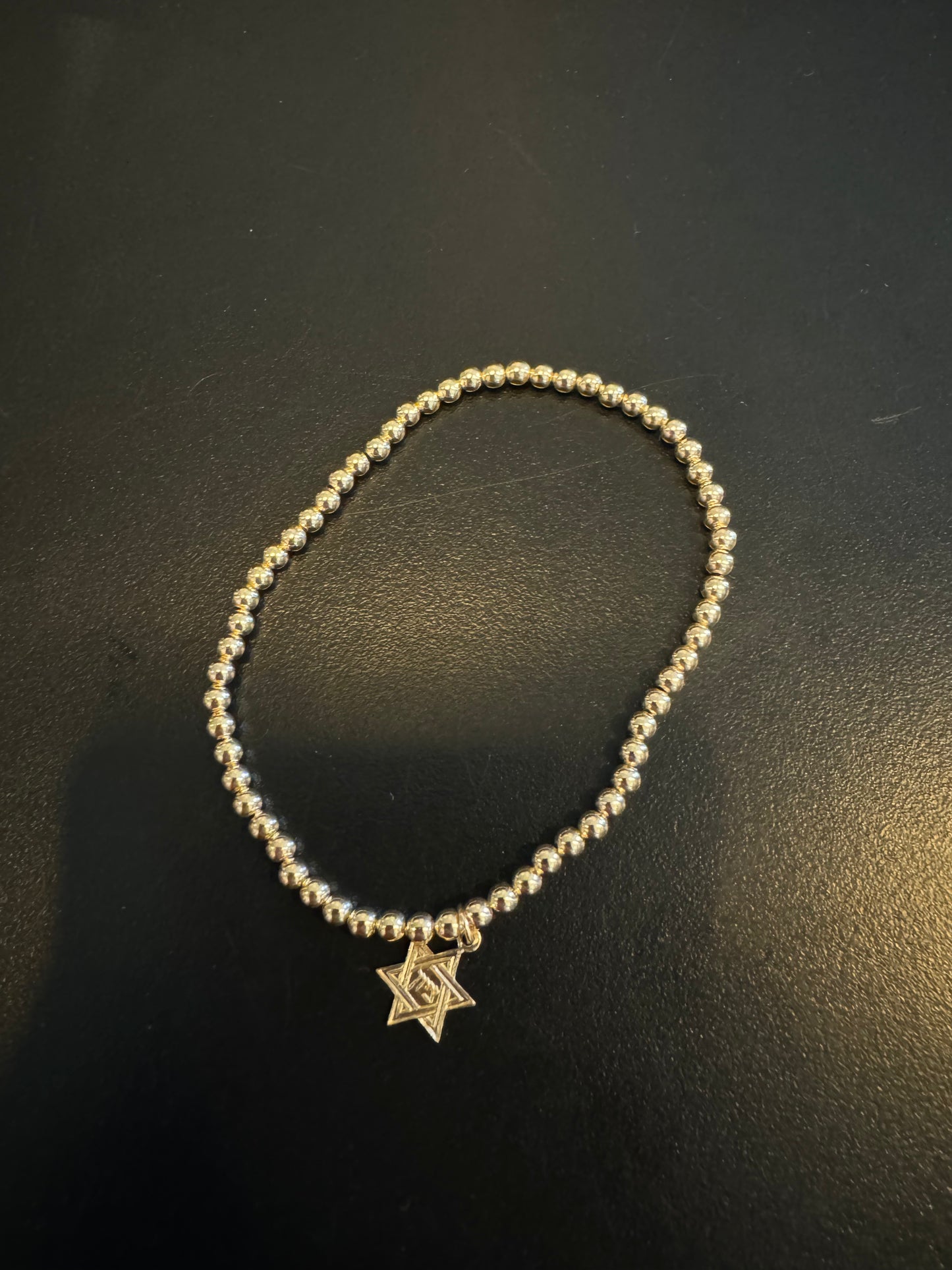 Erin Gray Karma Gold Filled Bracelet w Charm