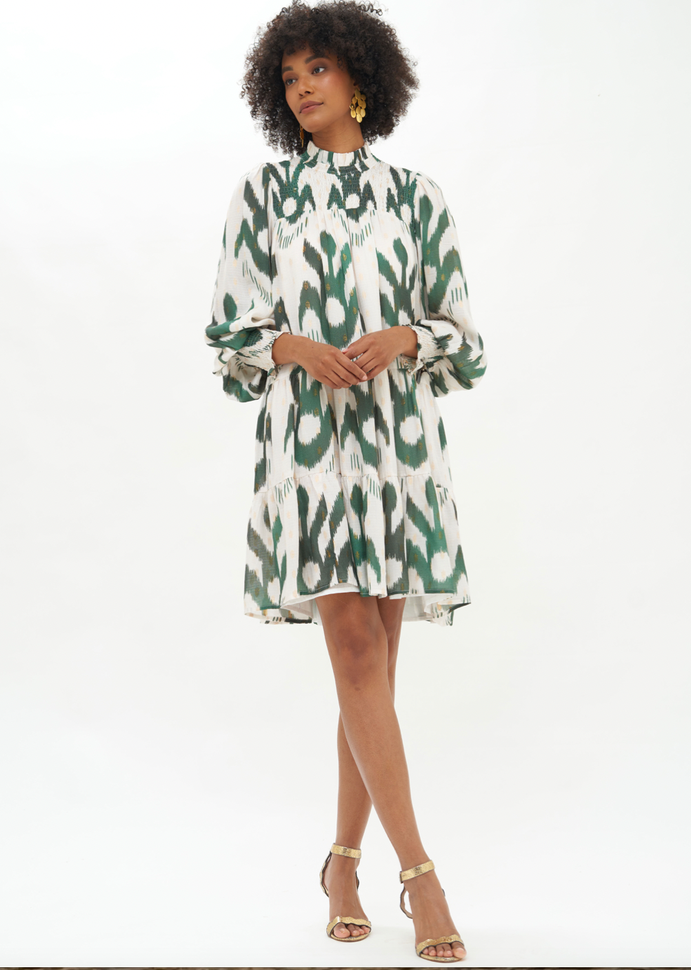 Oliphant Smocked Neck Mini
