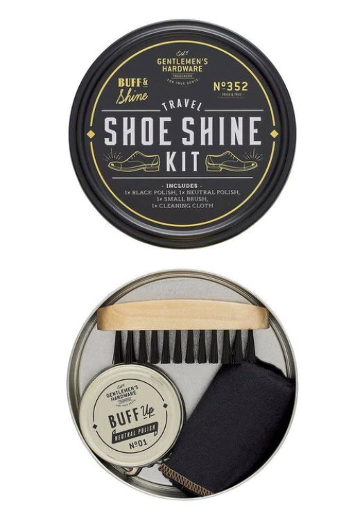Gentlemen's Hardware Shoe Shine Tin