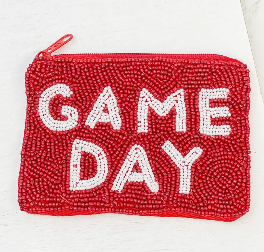 Prep Obsessed Game Day Zip Pouch