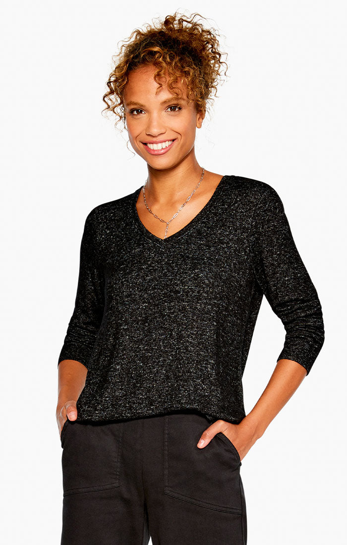Nic + Zoe Sweet Dreams V-Neck Top