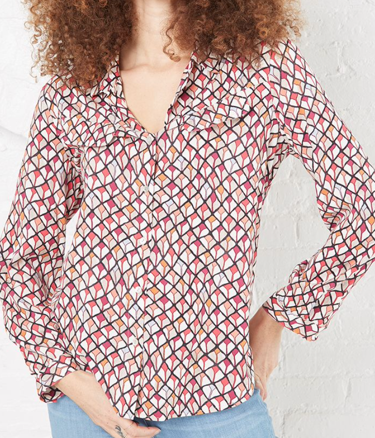 Nic + Zoe Vintage Flutes Shirt