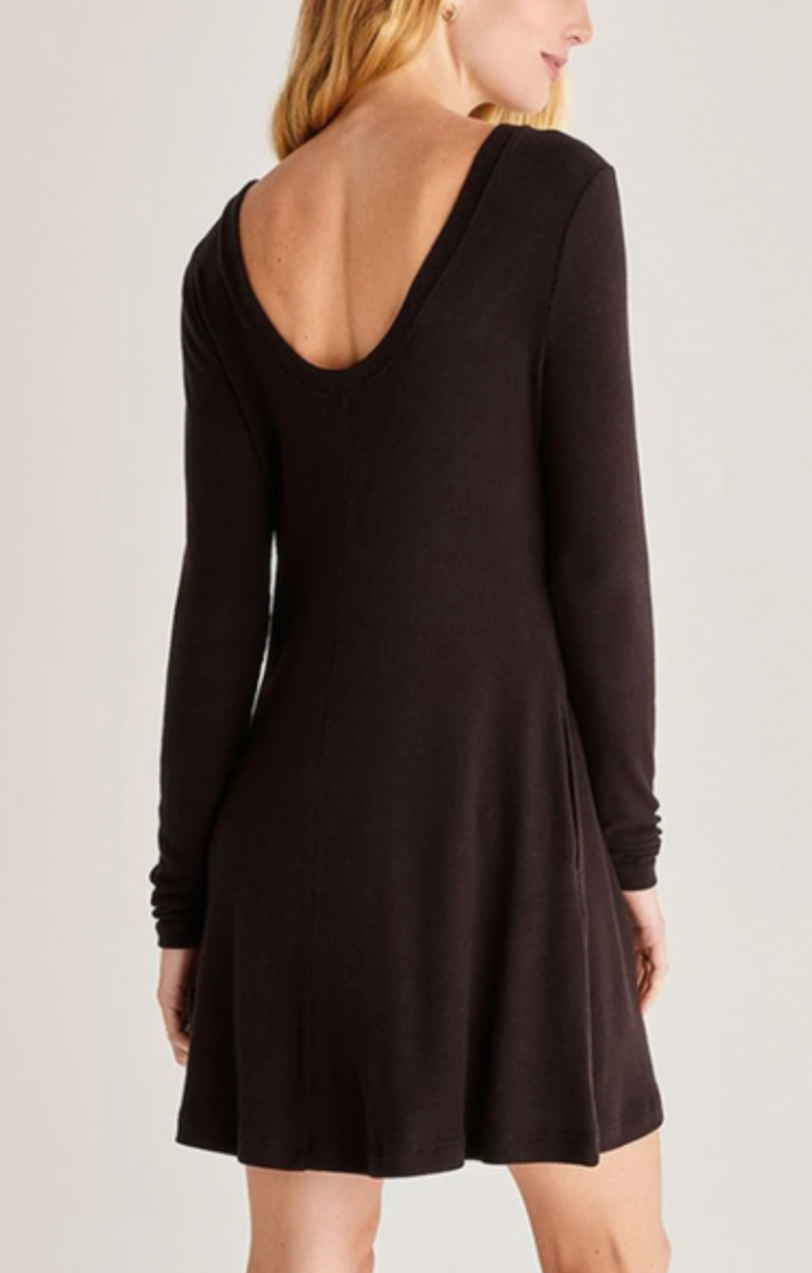 Z Supply Willa Brushed Rib Swing Dress