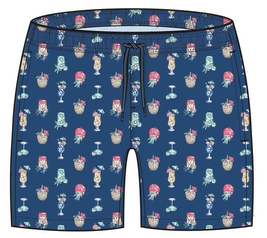 Southern Tide Tropical Tango Swim Trunk