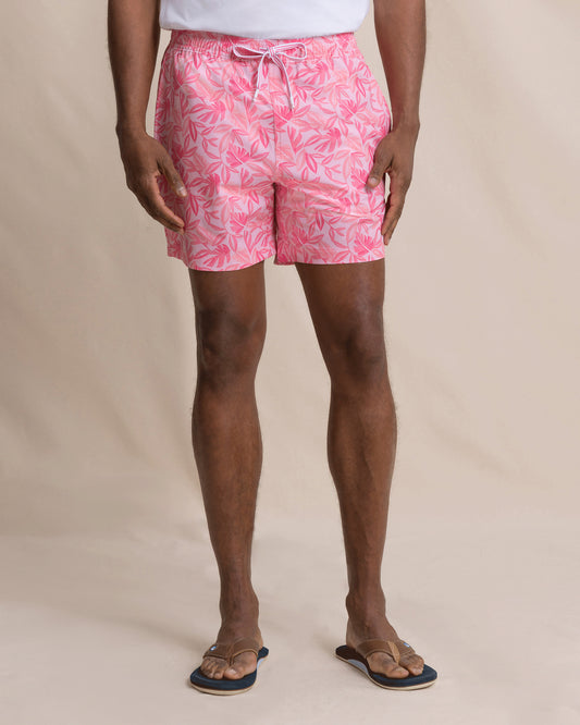 Southern Tide Island Fronds Swim Trunk