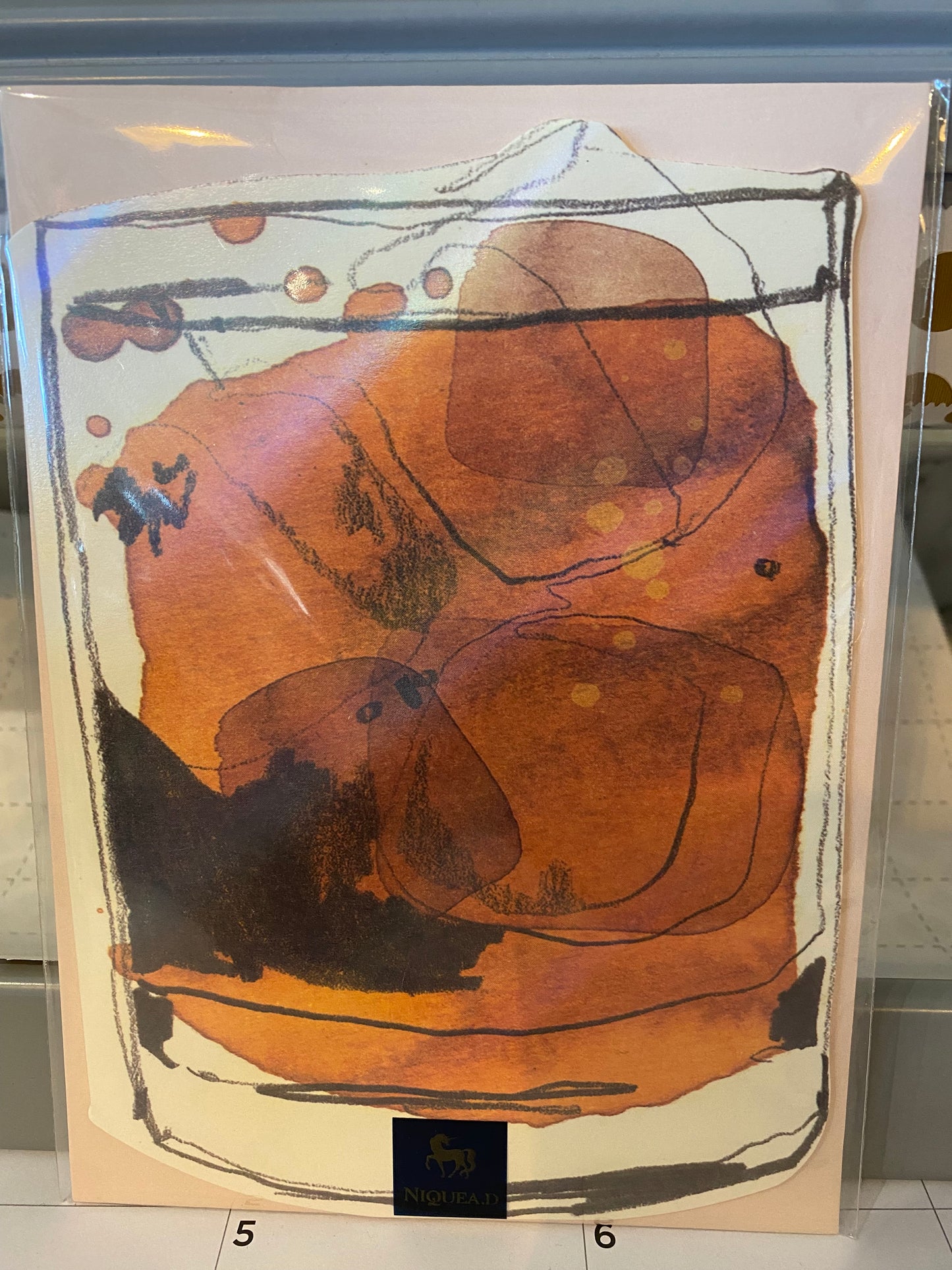 NIQUEAD Greeting Card