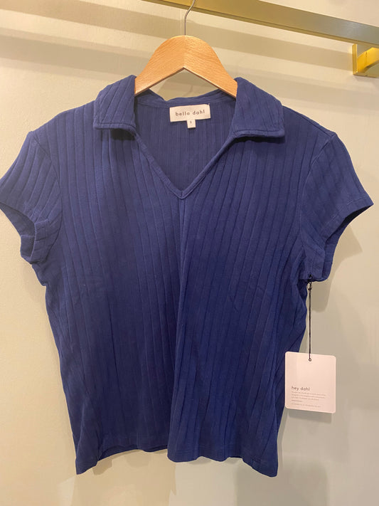 Bella Dahl Collared Crop Top