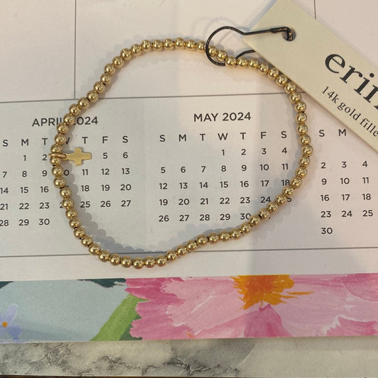 Erin Gray Karma Gold Filled Bracelet w Charm