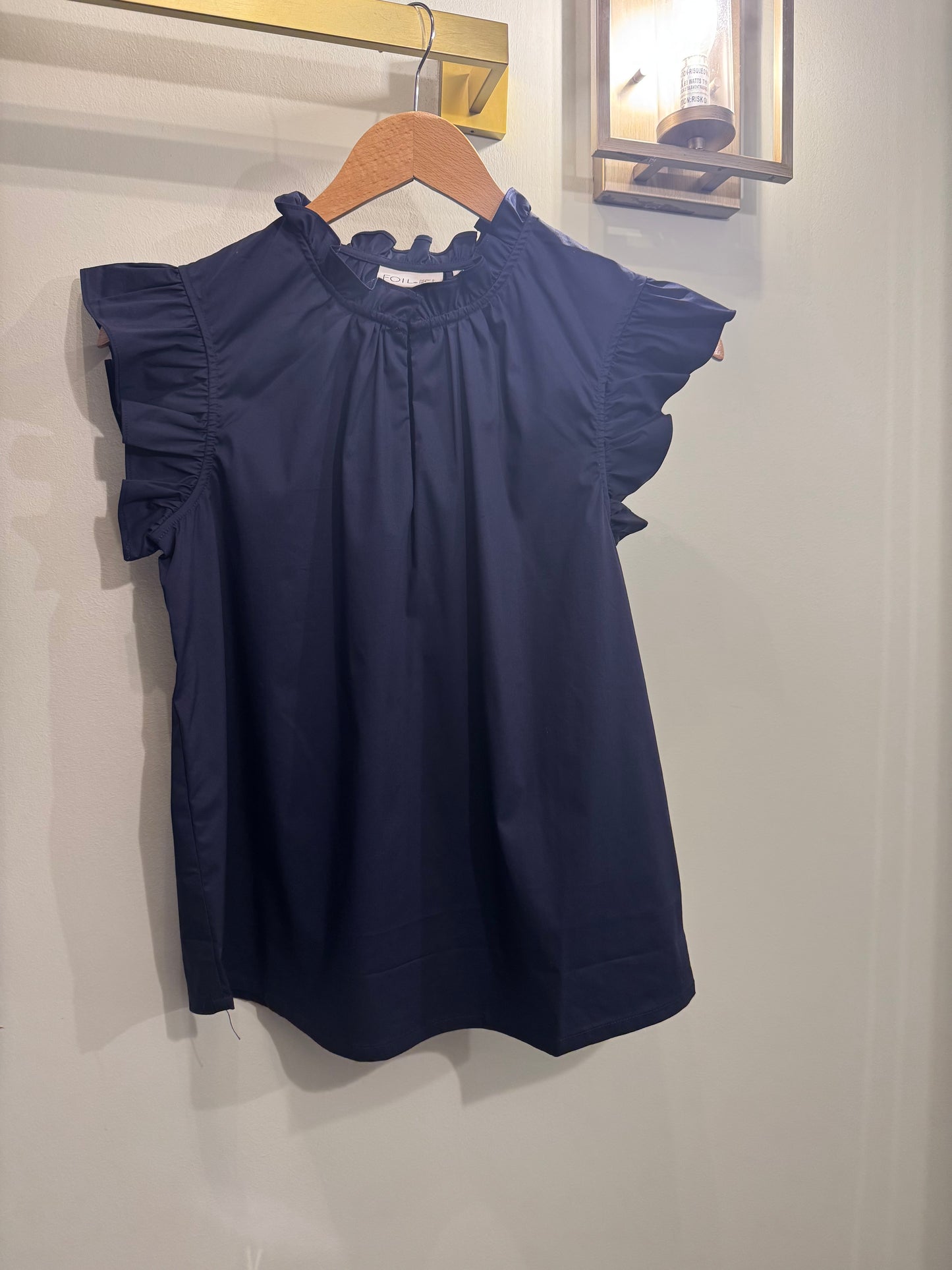 Foil Pulp Fiction Top