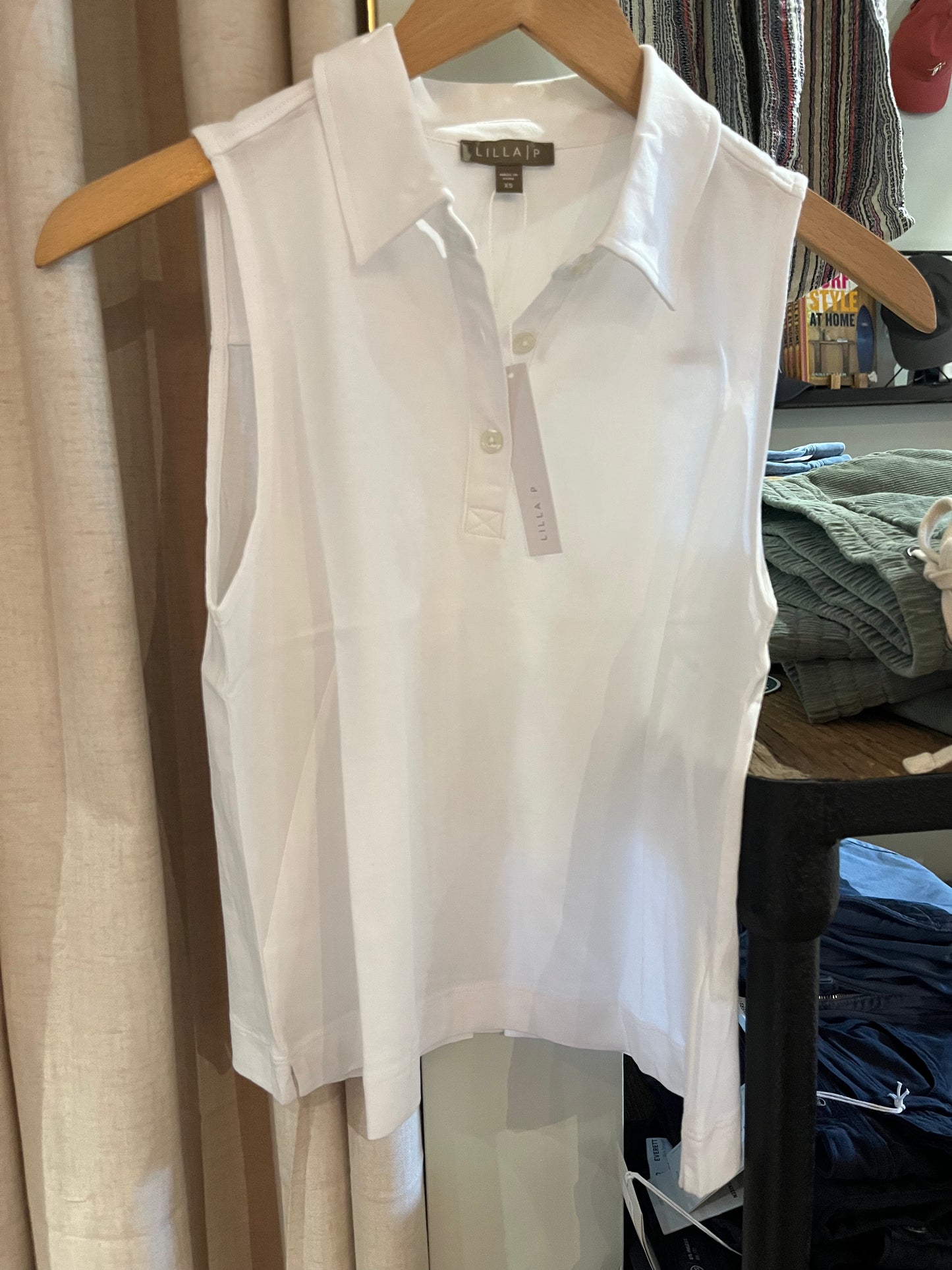 Lilla P Organic Sleeveless Top
