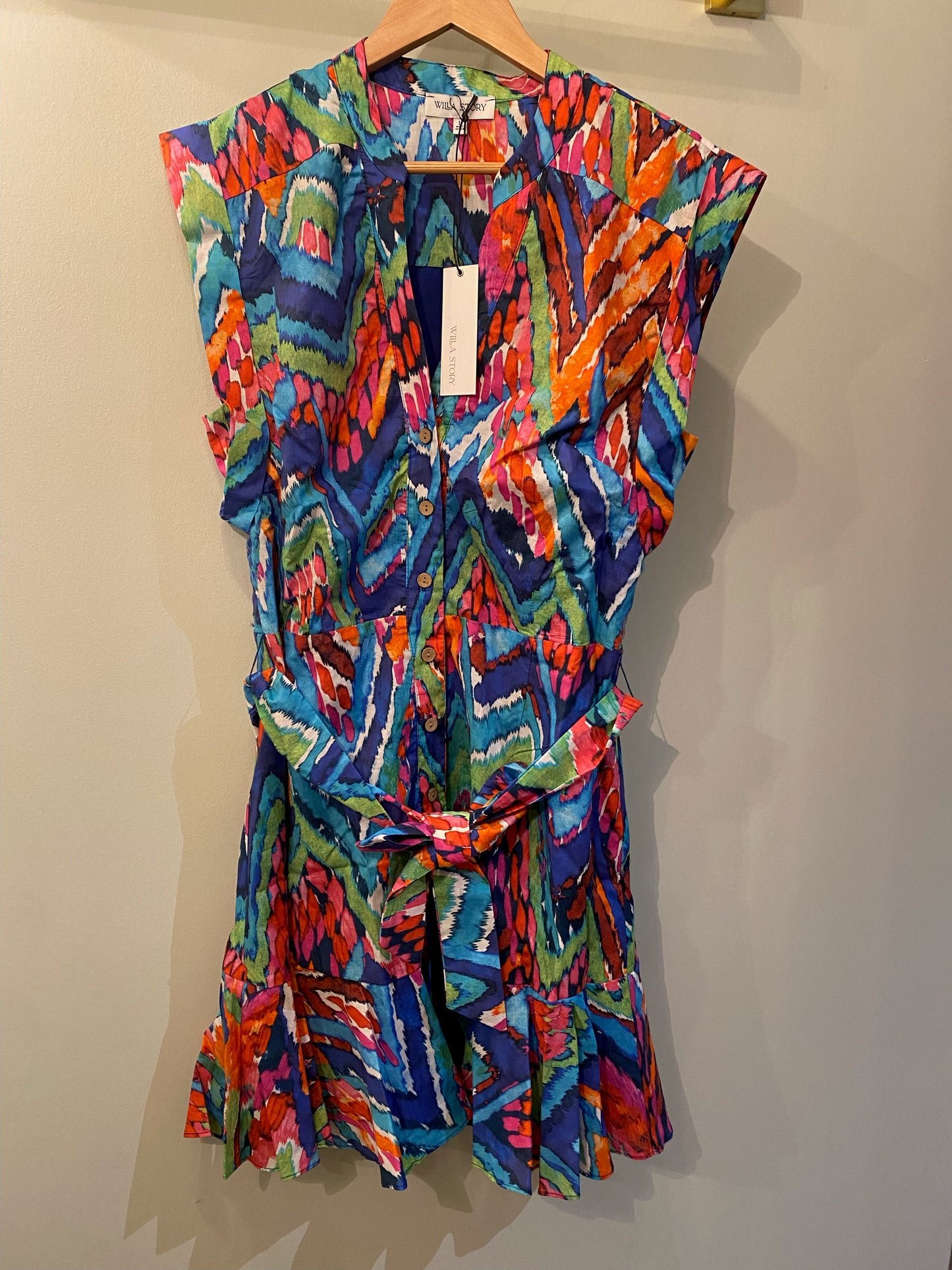 Willa Story Button Up Flare Dress