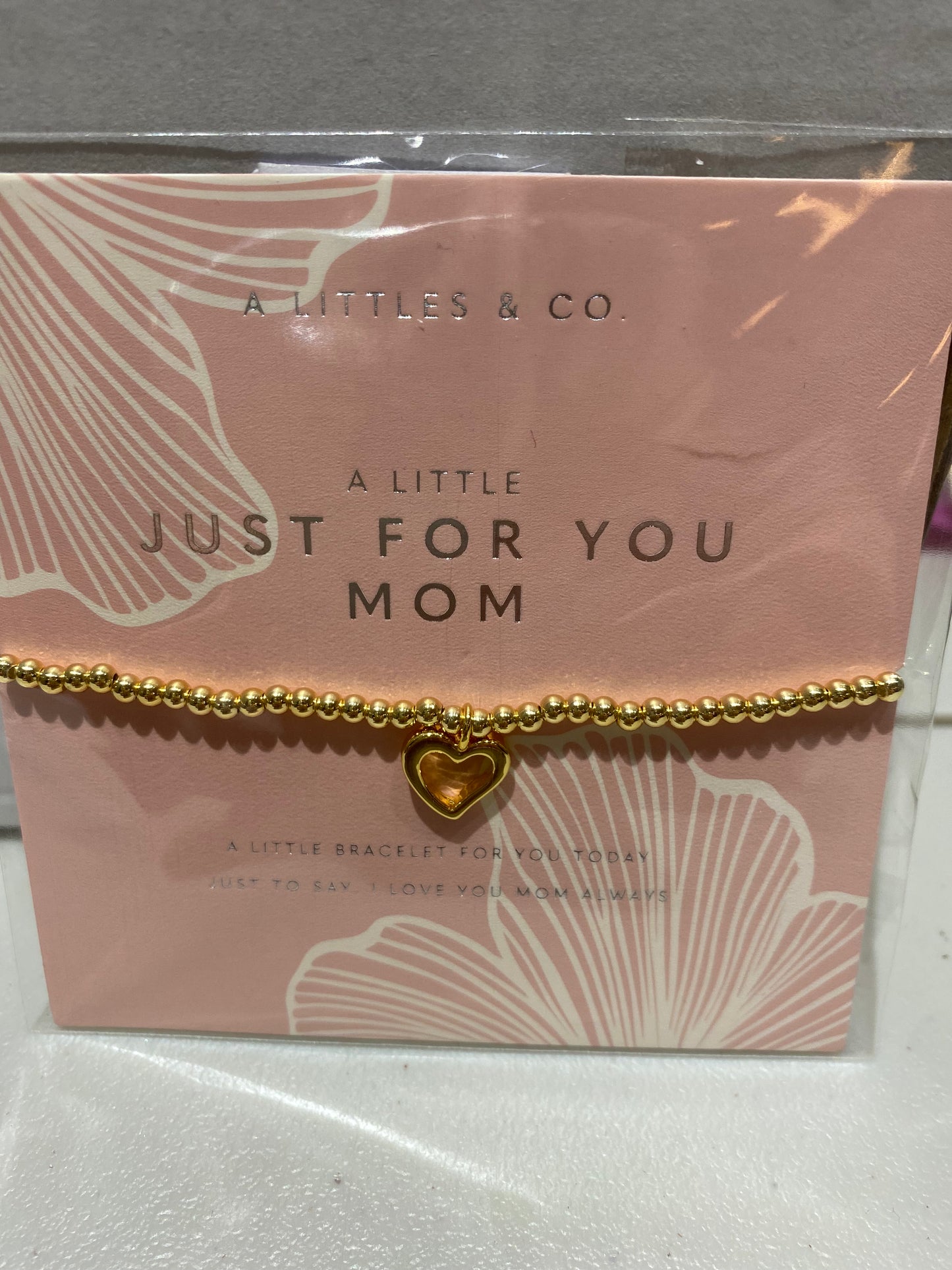 A Littles Gold-Tone Bracelet w Charm