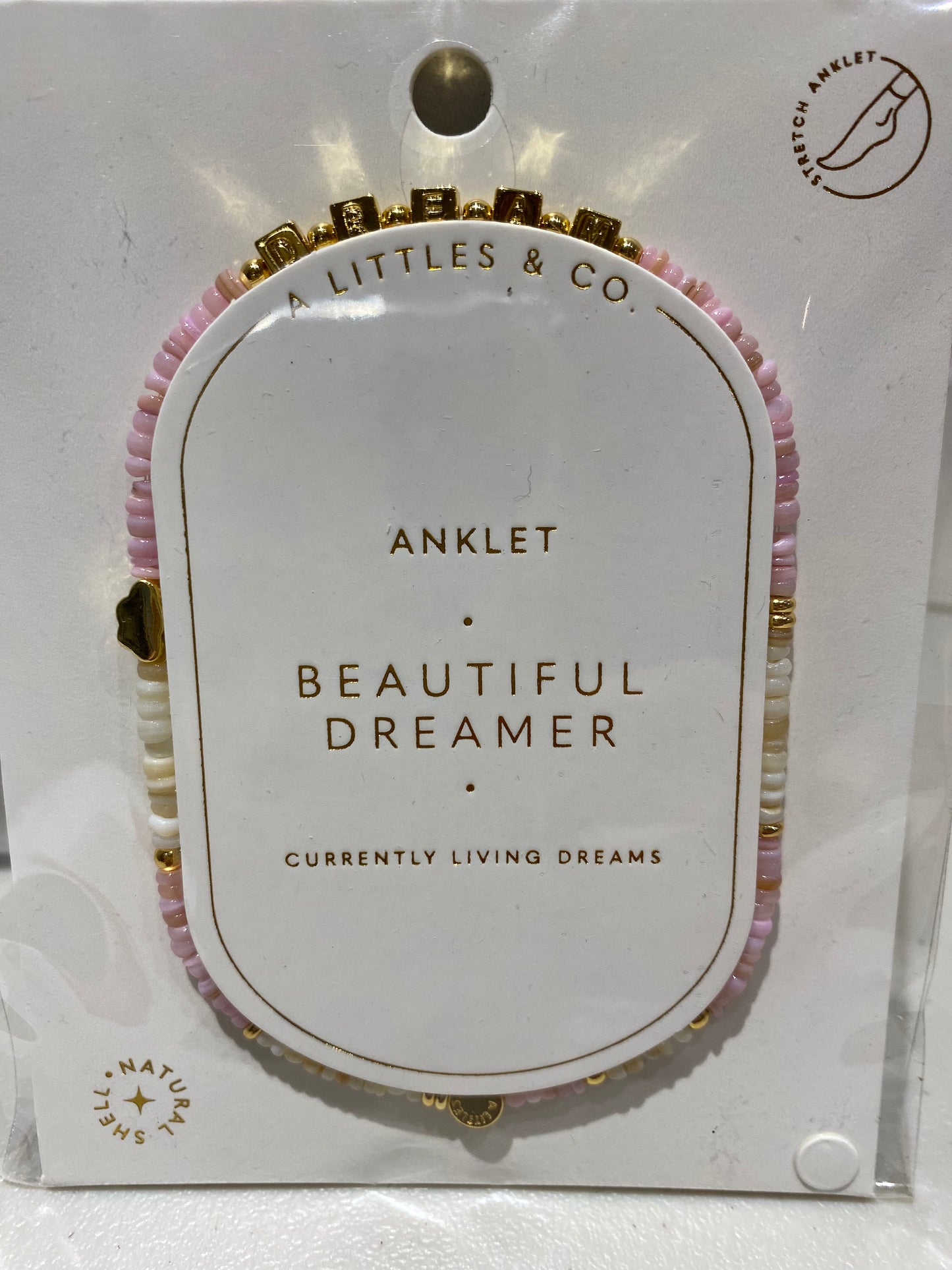 A Littles Happy Little Moments GT Anklet