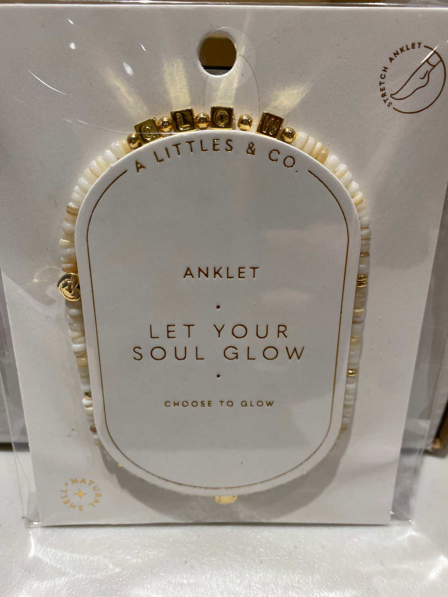 A Littles Happy Little Moments GT Anklet