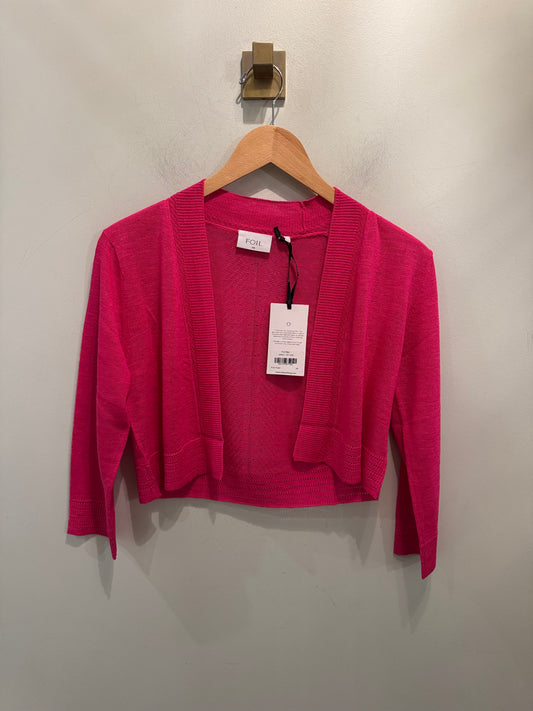 Foil Shrug It Off Cardigan