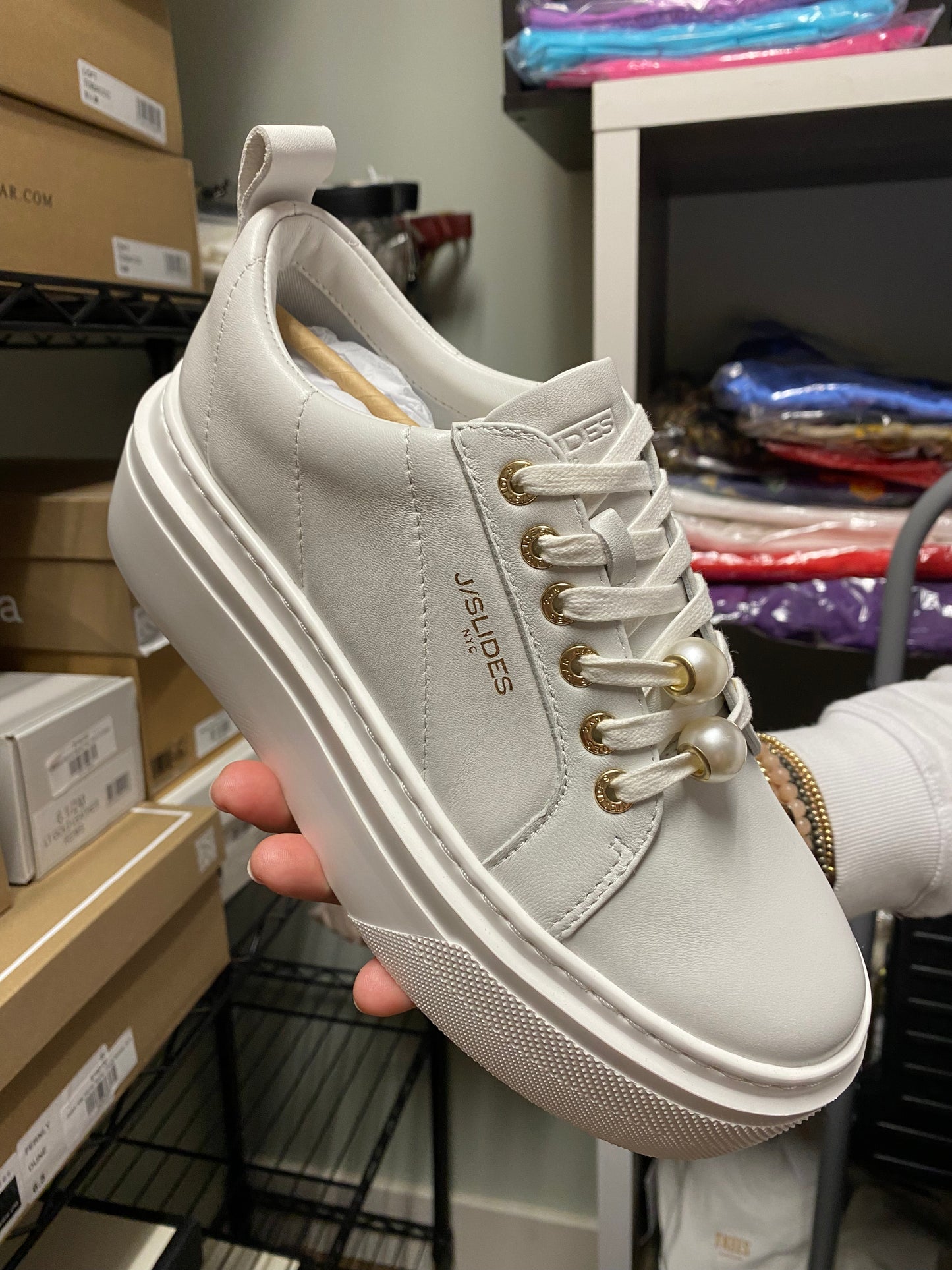 J/Slides Aria Platform Sneaker