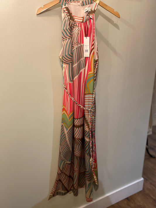 Willa Story Sleeveless Maxi Dress w Rope Belt