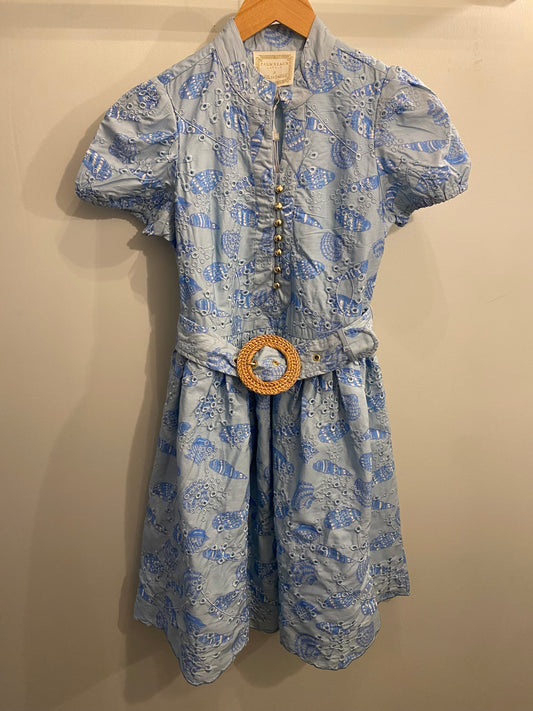 Sail To Sable SS Belted Flare Tunic Dress