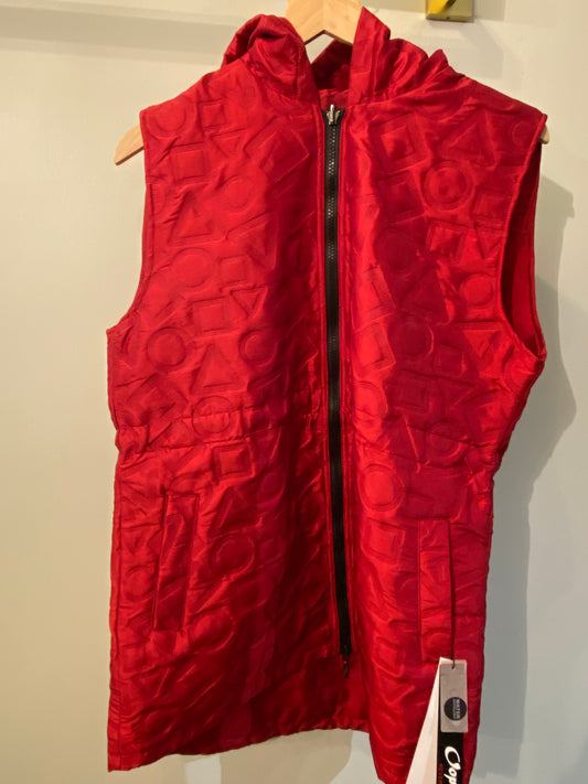 Oopera Embossed Reversible Solid Vest