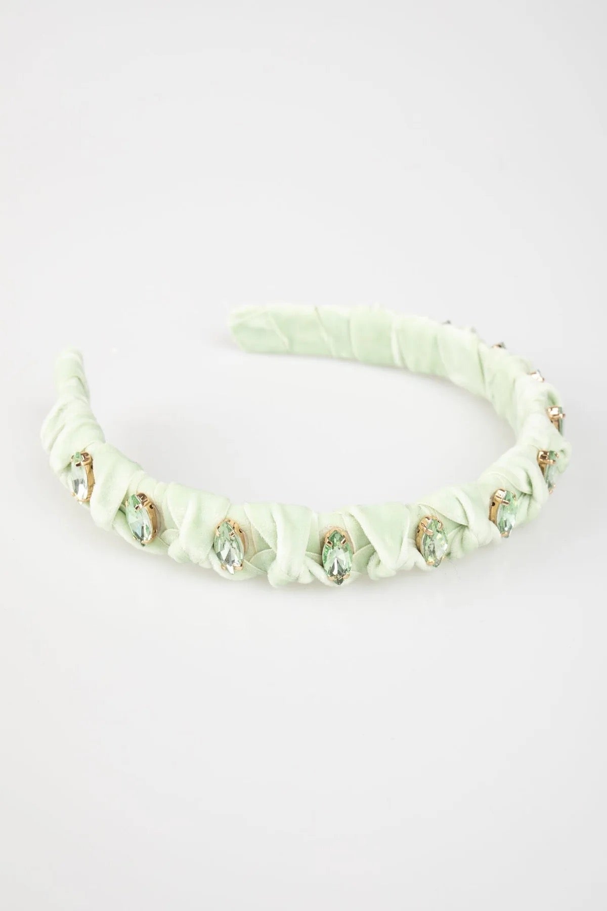 Violet & Brooks Velvet Knotted Headband