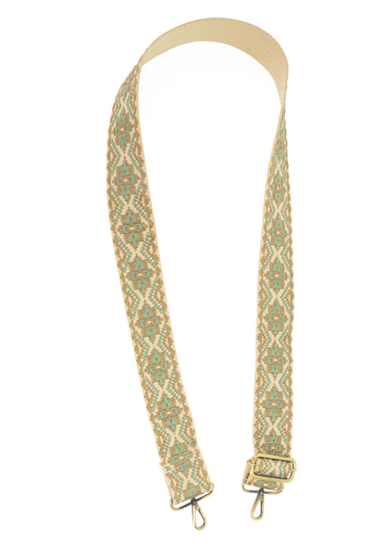 Joy Susan 2" Embroidered Guitar Strap