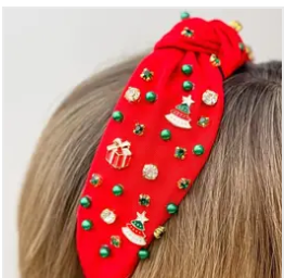 Prep Obsessed Holiday Enamel Headband