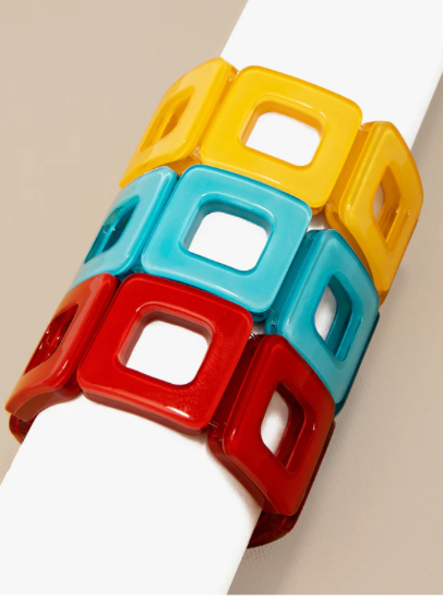 ZENZII Miranda Square Cutout Bracelet