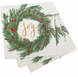 Rock Flower Paper Cocktail Napkin