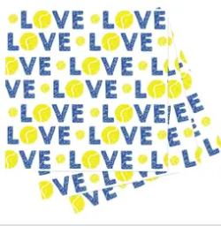 Rock Flower Paper Cocktail Napkin