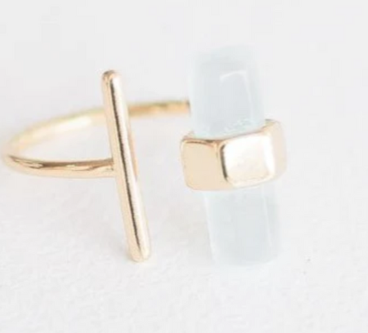 Leslie Curtis Crawford Quartz Ring