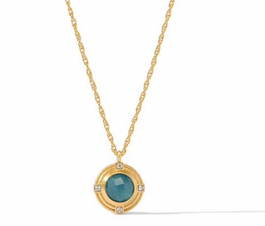 Julie Vos Astor Solitaire Necklace