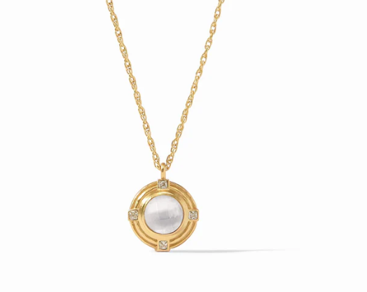 Julie Vos Astor Solitaire Necklace