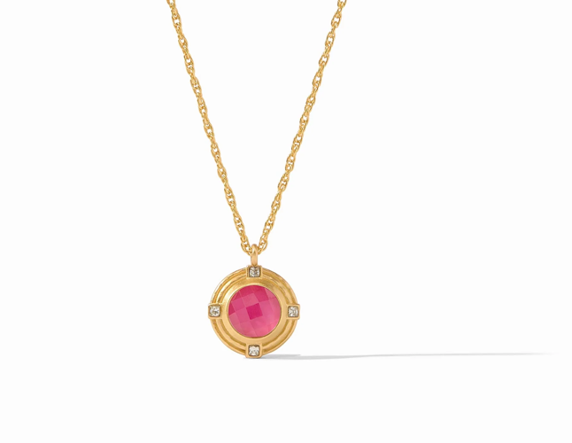 Julie Vos Astor Solitaire Necklace