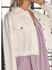 Mustard Seed Denim Jacket