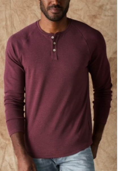 The Normal Brand Puremeso Everyday Henley Shirt