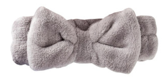 Bella il Fiore Plush Bow Spa Headband